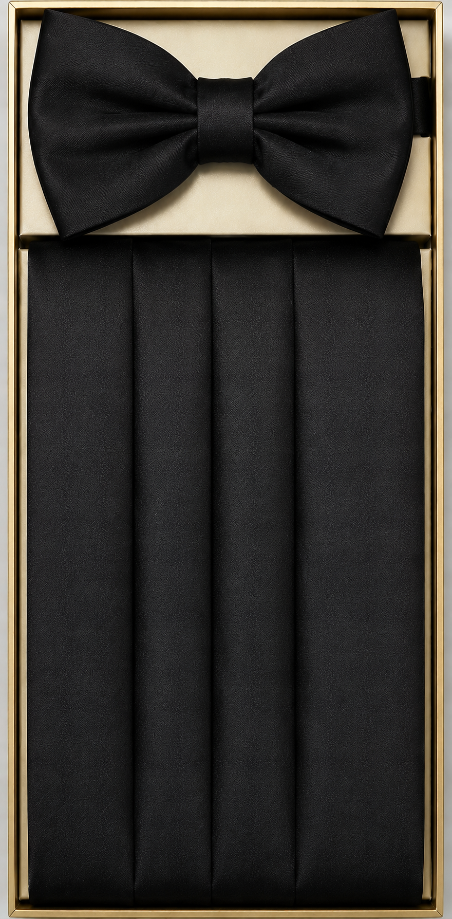 Satin Cummerbund & Bow Tie Set for Men