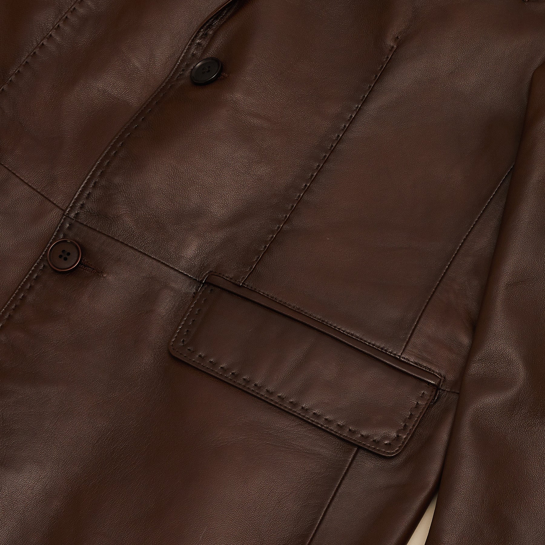 Cognac Men’s 100% lamb leather blazer in pine green – modern fit luxury jacket from Upscale Men’s Fashion