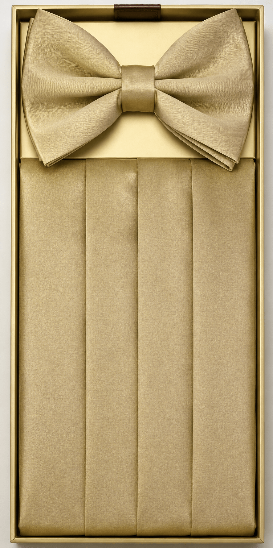 Satin Cummerbund & Bow Tie Set for Men - Upscale Men's Fashion