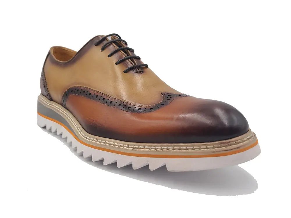 Gorgeous Two Tone Oxford Wingtip - Upscale Men's Fashion