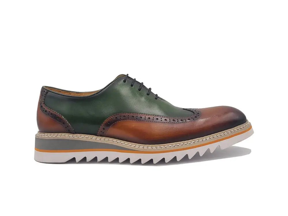 Gorgeous Two Tone Oxford Wingtip - Upscale Men's Fashion