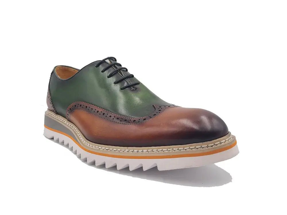 Gorgeous Two Tone Oxford Wingtip - Upscale Men's Fashion