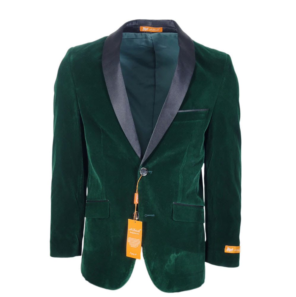 Hunter green outlet velvet blazer