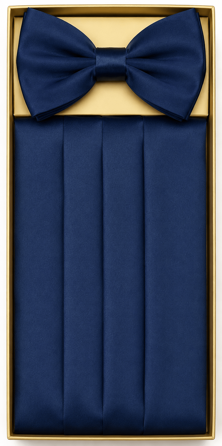 Satin Cummerbund & Bow Tie Set for Men - Upscale Men's Fashion