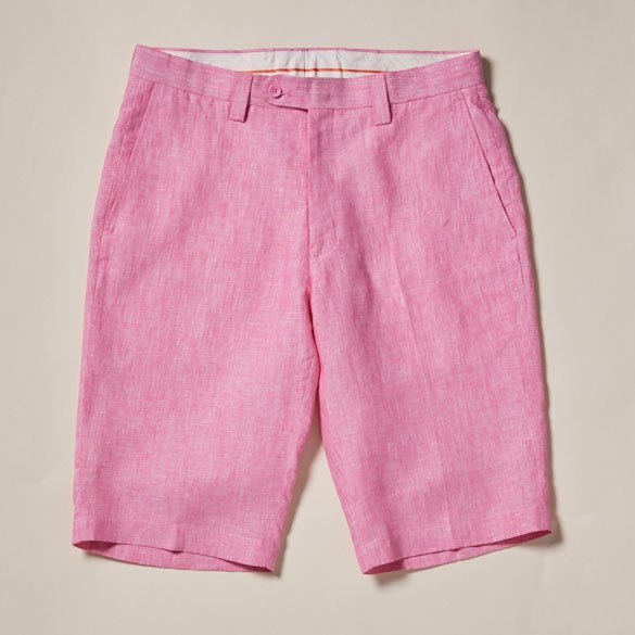 Premium Linen Flat Front Short - Upscale Men's Fashion