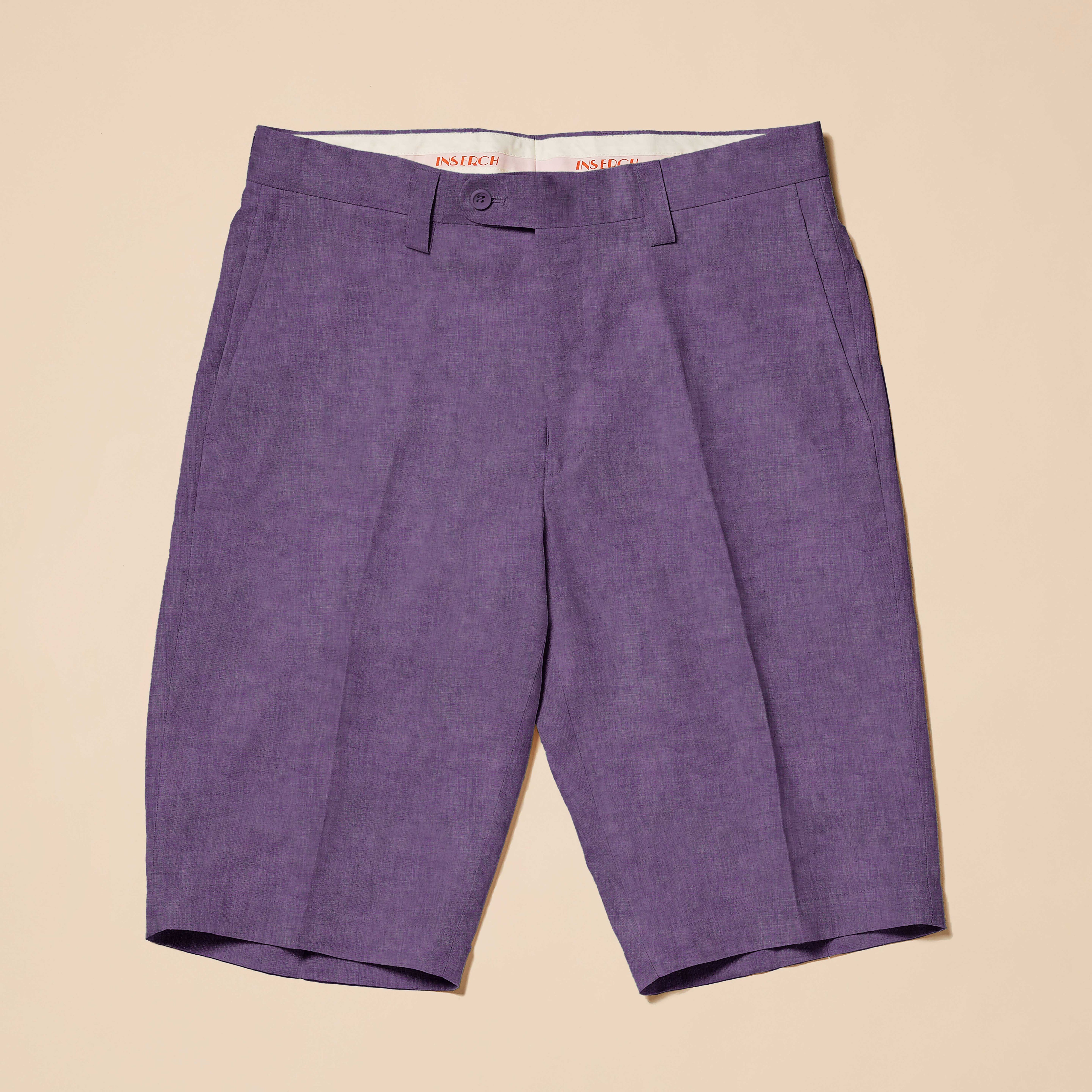 Premium Linen Flat Front Short