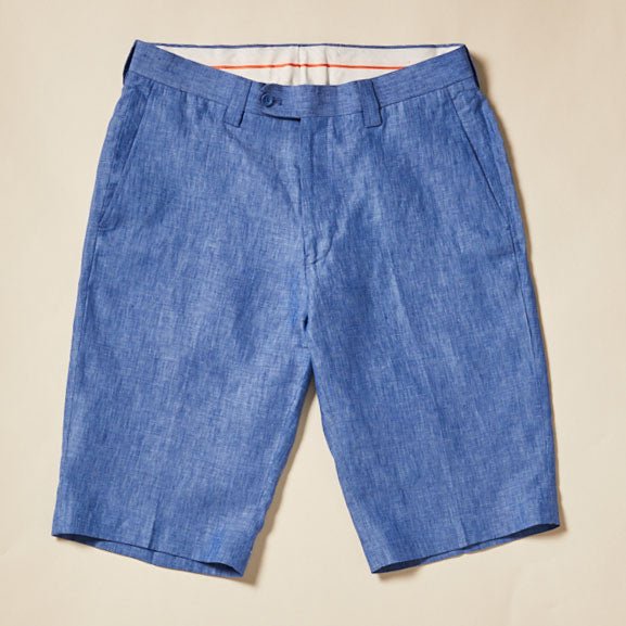 Premium Linen Flat Front Short - Upscale Men's Fashion