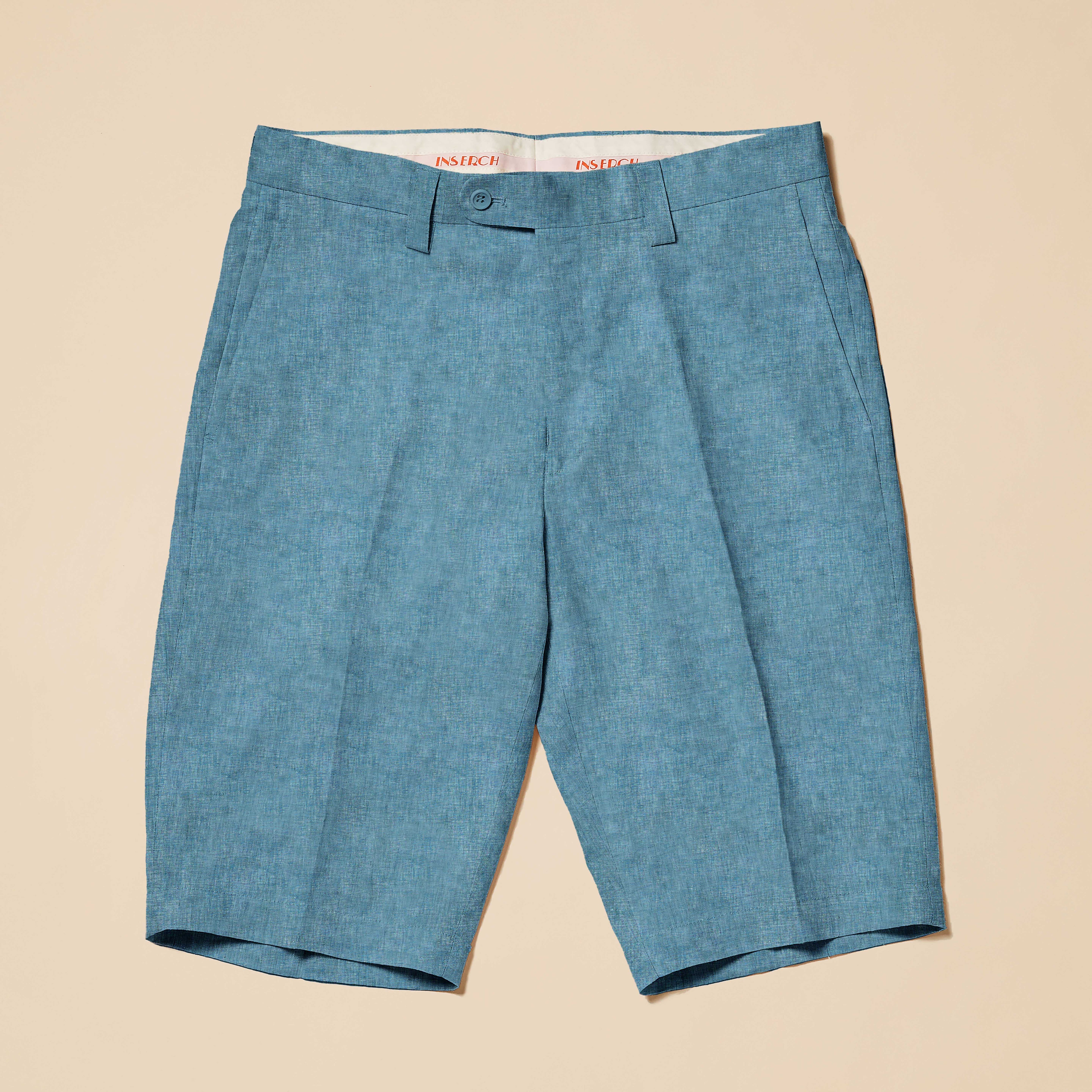 Premium Linen Flat Front Short