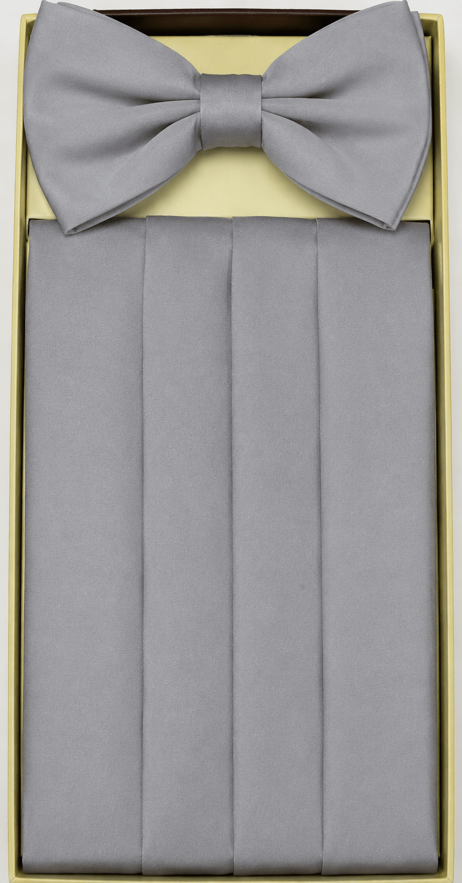 Satin Cummerbund & Bow Tie Set for Men - Upscale Men's Fashion