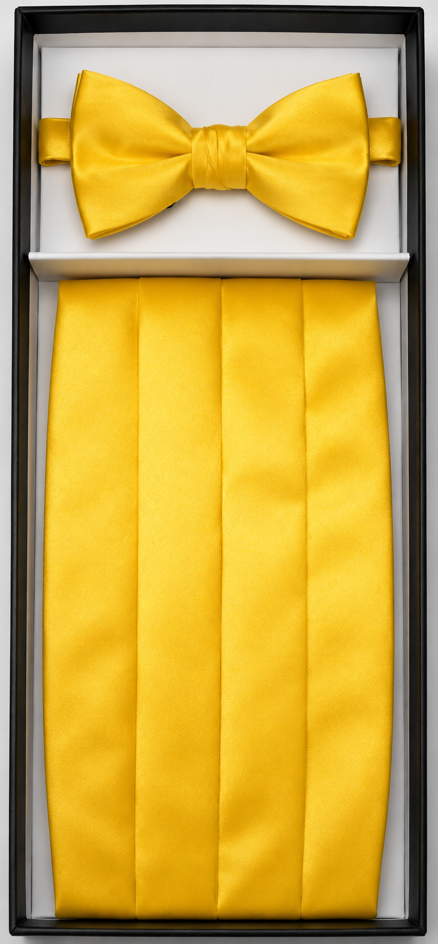 Satin Cummerbund & Bow Tie Set for Men