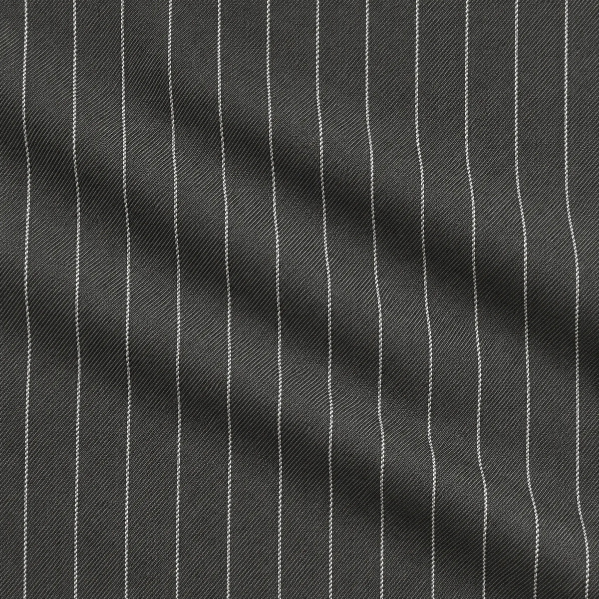 Charcoal Pinstripe Regular Fit Double-Breasted Suit – Banker Collection - Upscale Men's Fashion