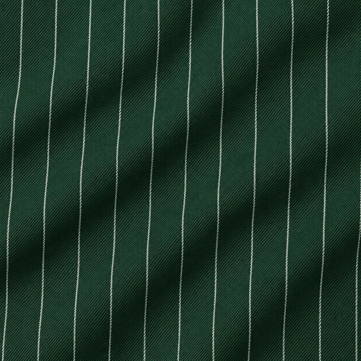 Hunter Green Pinstripe Regular Fit Double-Breasted Suit – Banker Collection - Upscale Men's Fashion
