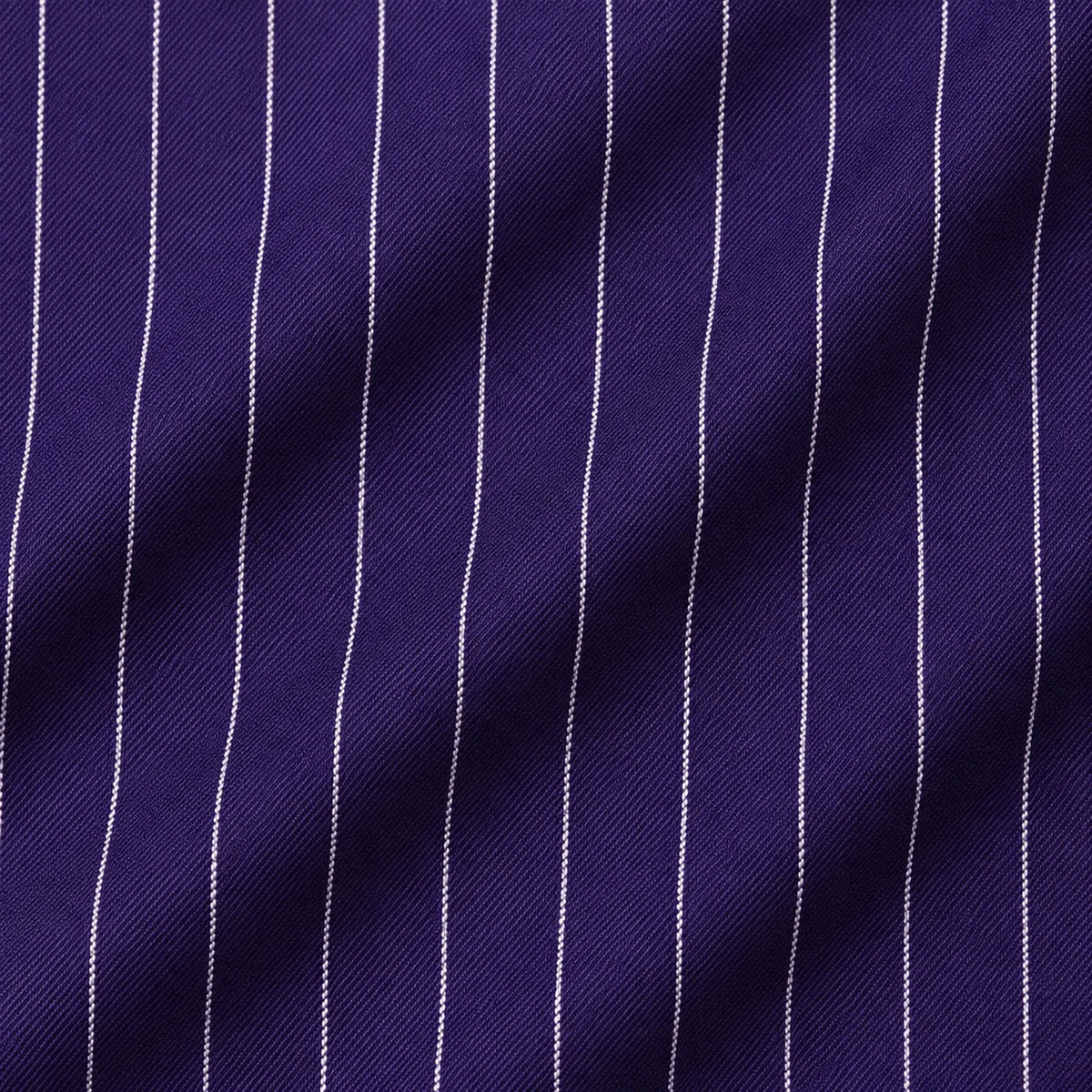 Purple Pinstripe Regular Fit Double-Breasted Suit – Banker Collection - Upscale Men's Fashion