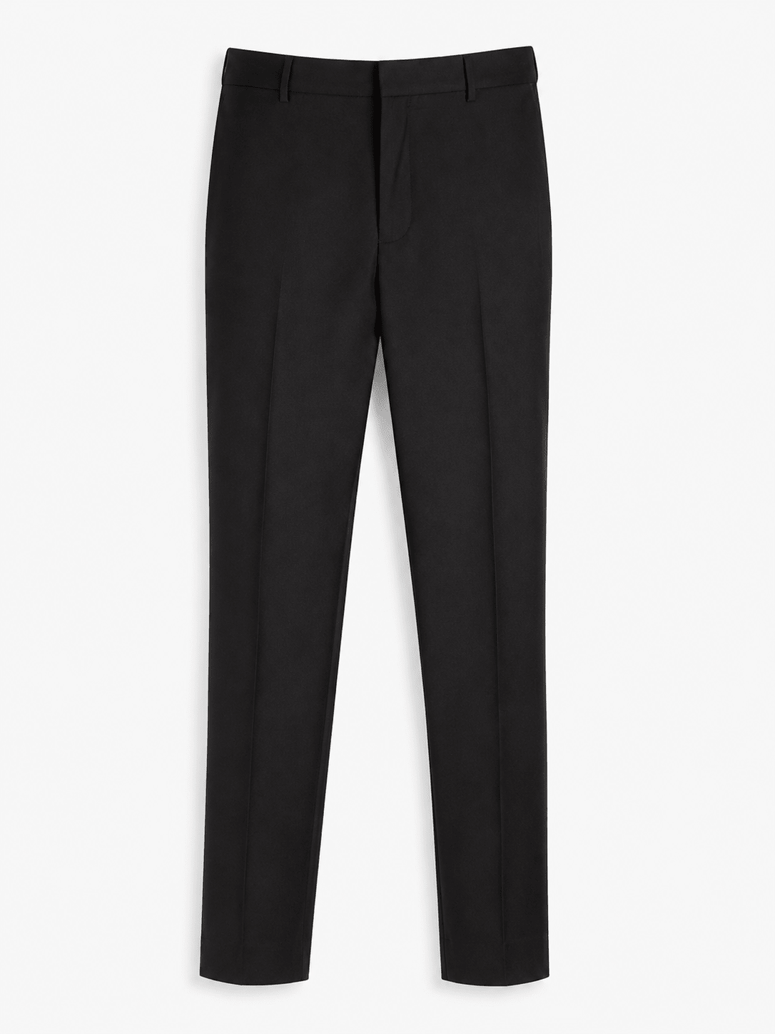 Black Tuxedo Pants with Adjustable Waist & Satin Stripe - Upscale Men's Fashion