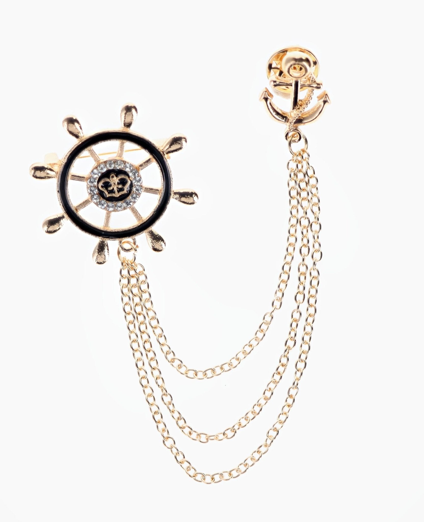 Vittorio Vico Men's Design Brooch in Gift Box