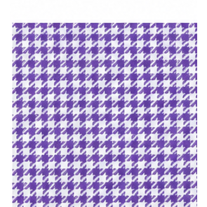 Lavender houndstooth shirt fabric swatch