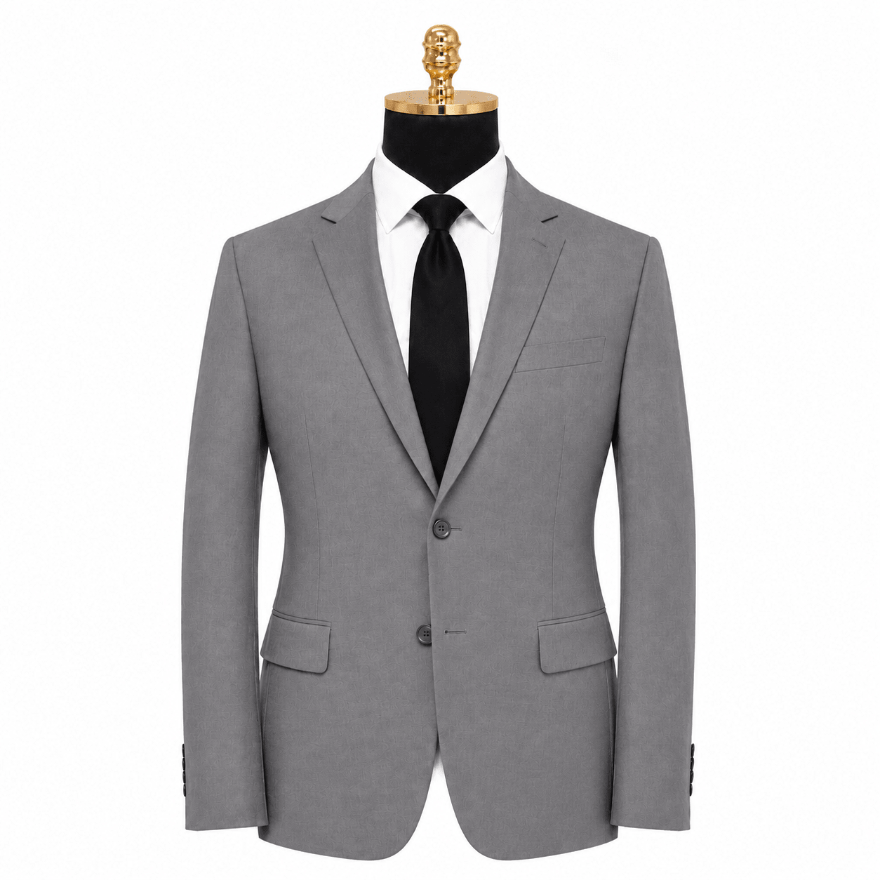 Ferera Collection Men's Light Gray Modern Fit Suit Jacket - Upscale Men's Fashion
