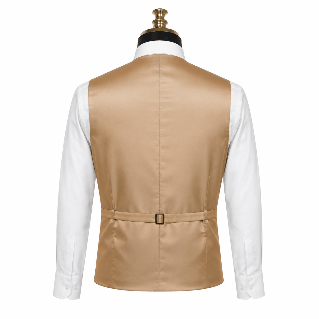 Ferera Collection Men's Tan Modern Fit Suit Vest - Upscale Men's Fashion