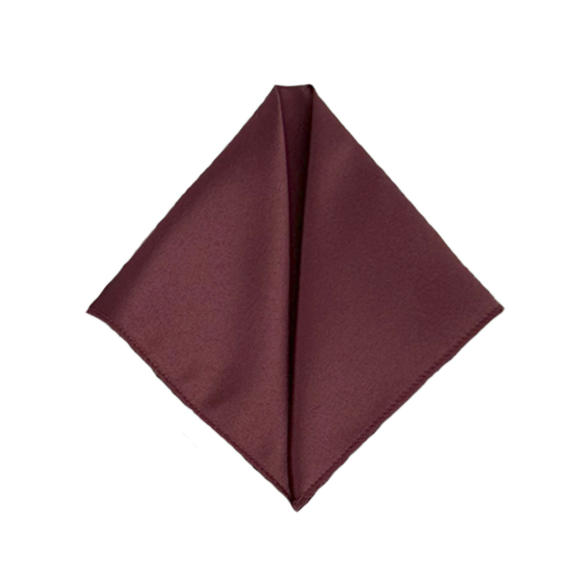 Men's Desert Rose Solid Satin Pocket Square