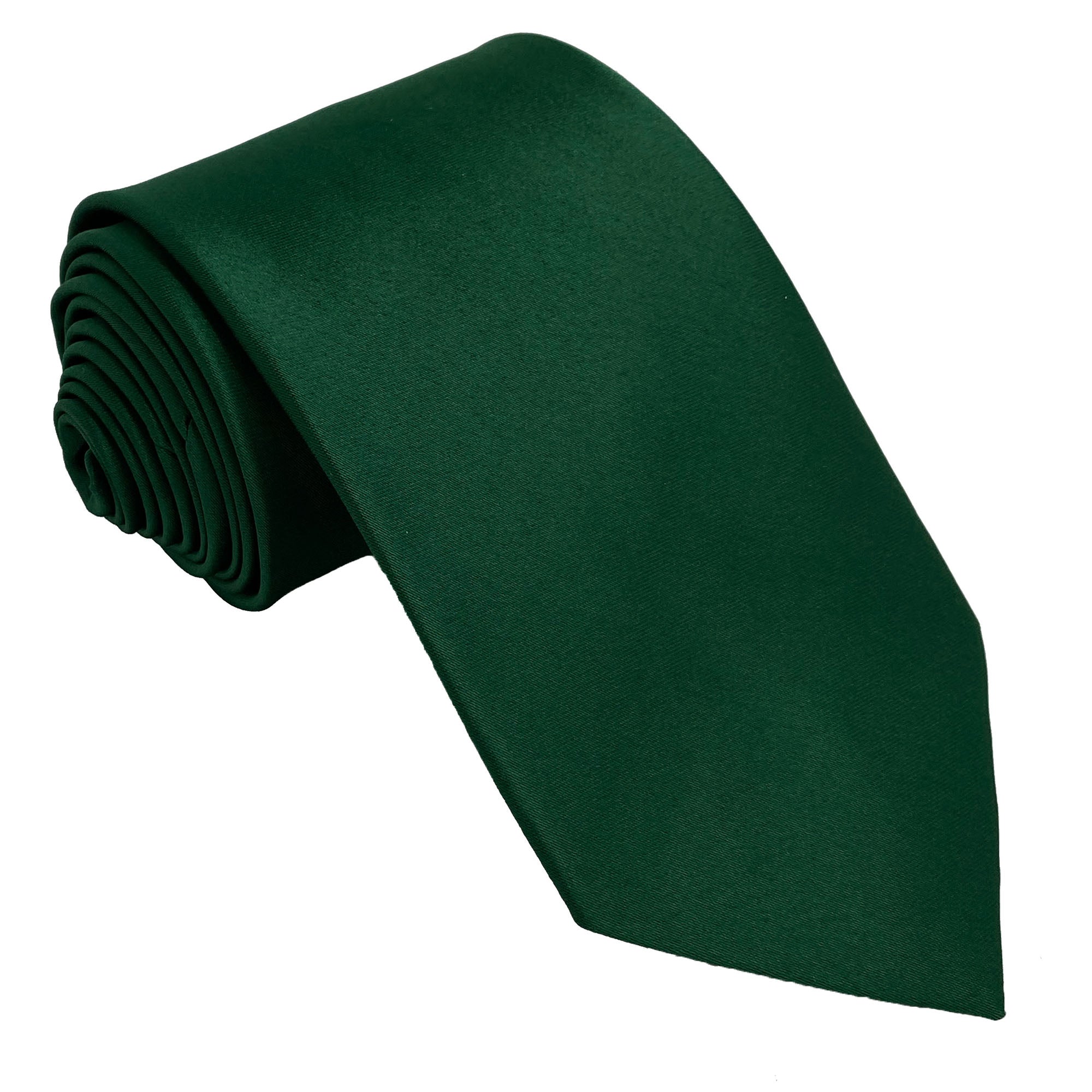 Men's Forest satin self-tie necktie