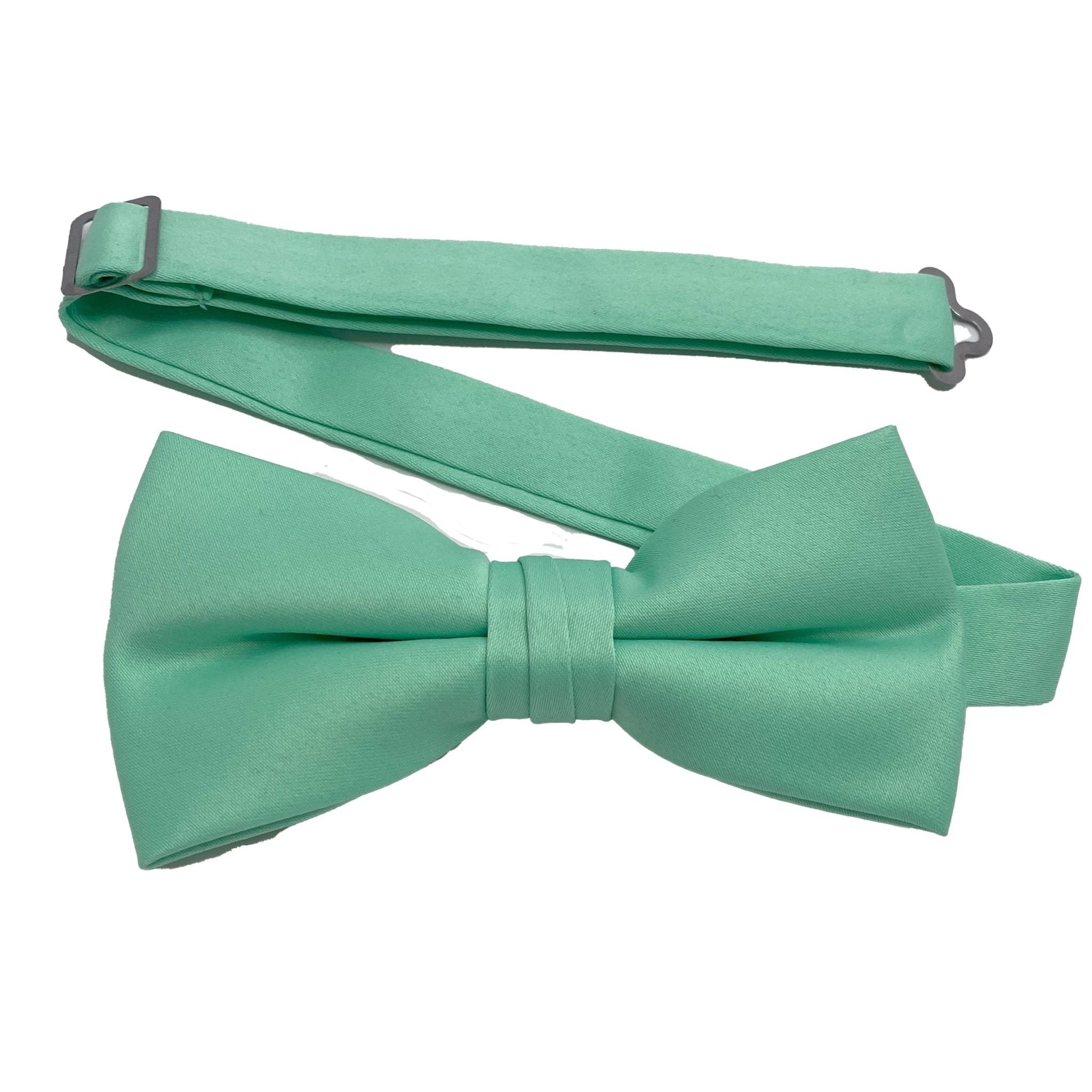 Men's Sherbet solid satin pre-tied bow tie
