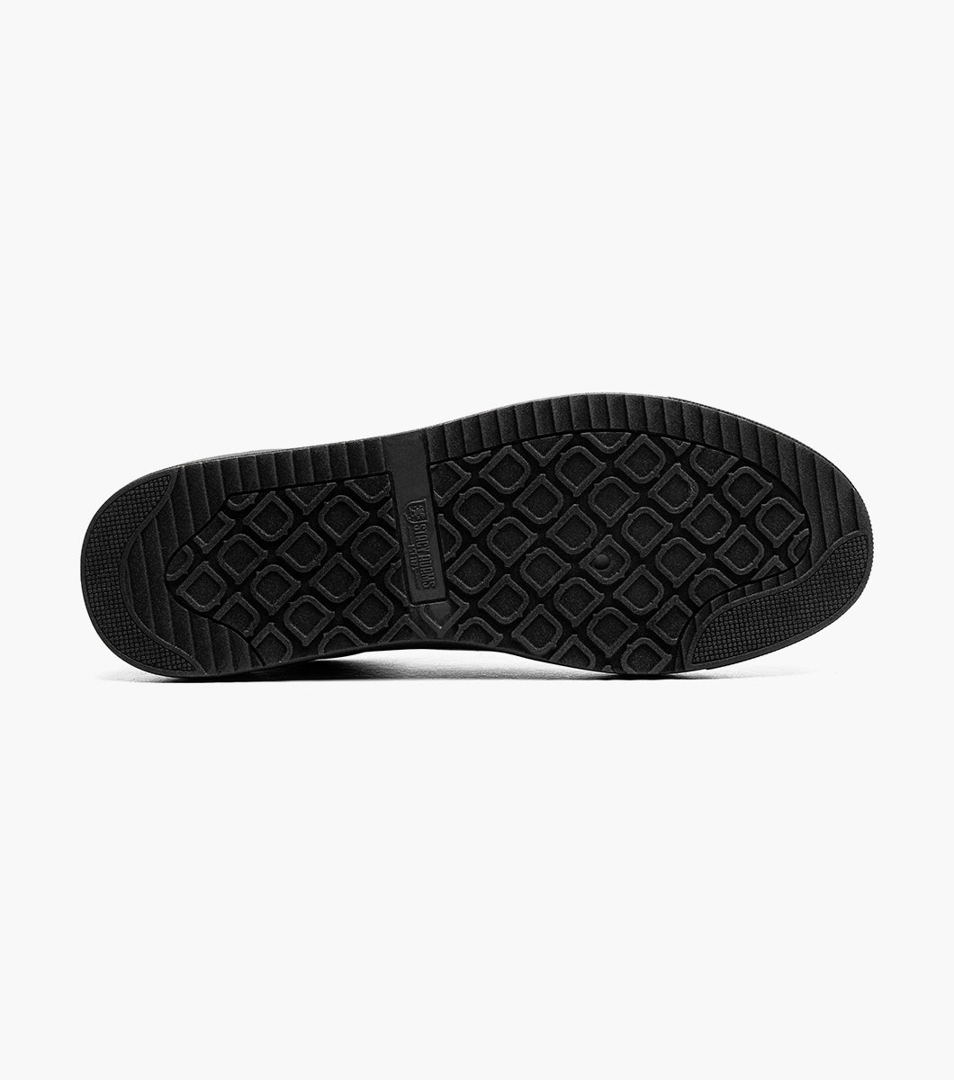 Stacy Adams Dorian Lace-To-Toe Sneaker – Black Smooth - Upscale Men's Fashion