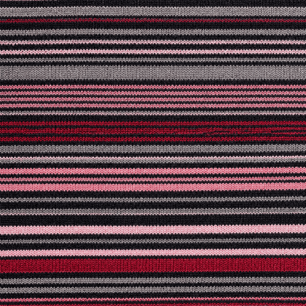 Stacy Adams Men's Pink Multi Striped Crew Dress Socks - Upscale Men's Fashion