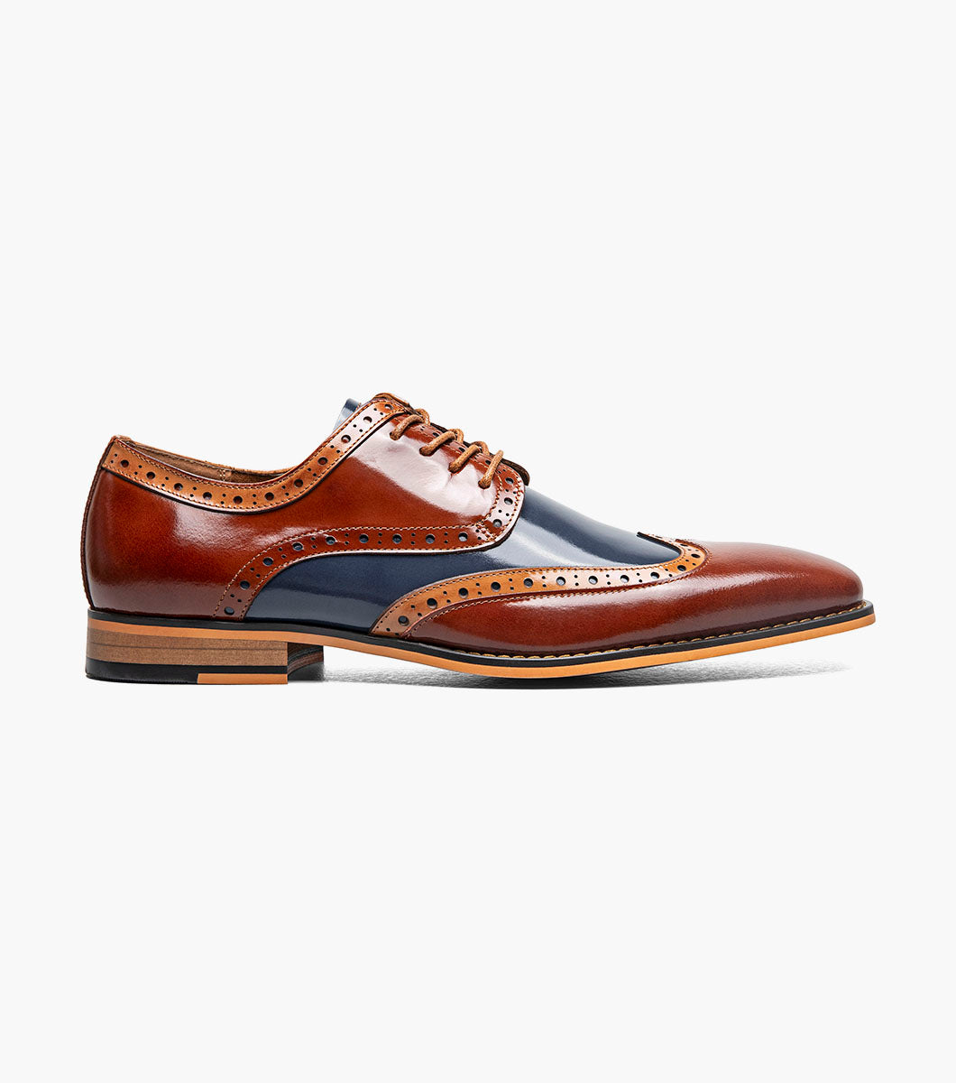 Cognac Multi Tindall Wingtip Oxford product photo 2