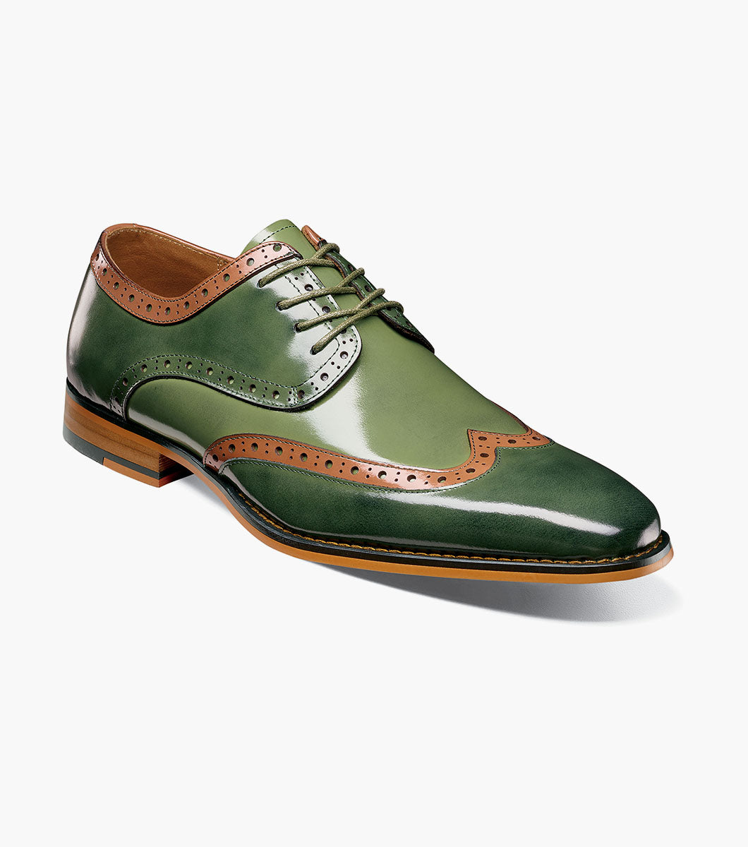 Olive Multi Tindall Wingtip Oxford product photo 1