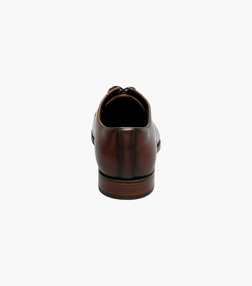 Stacy Adams William Brown cap toe Oxford dress shoe, view 7