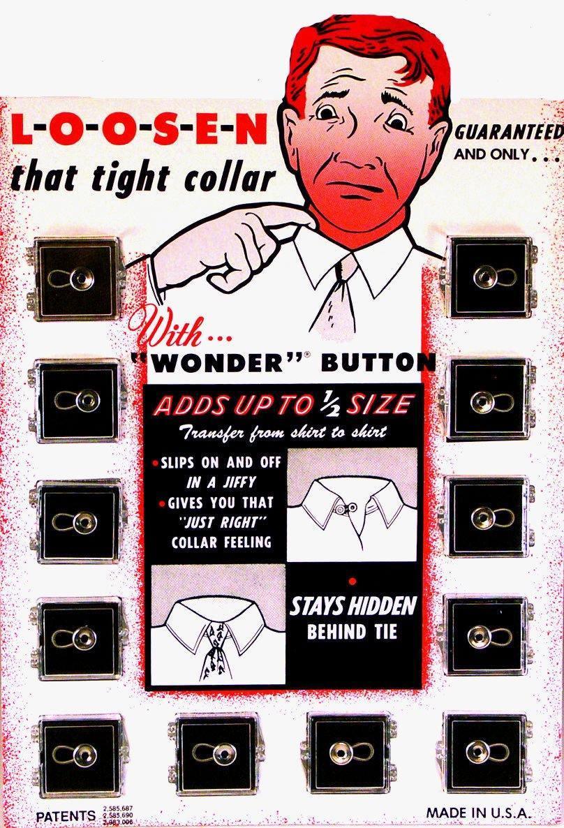 Collar Extender - Wonder Button - Upscale Men's Fashion