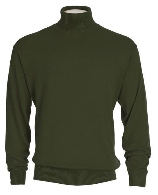 Forest Green Green Turtleneck Sweater Mens SmallMen's Turtleneck