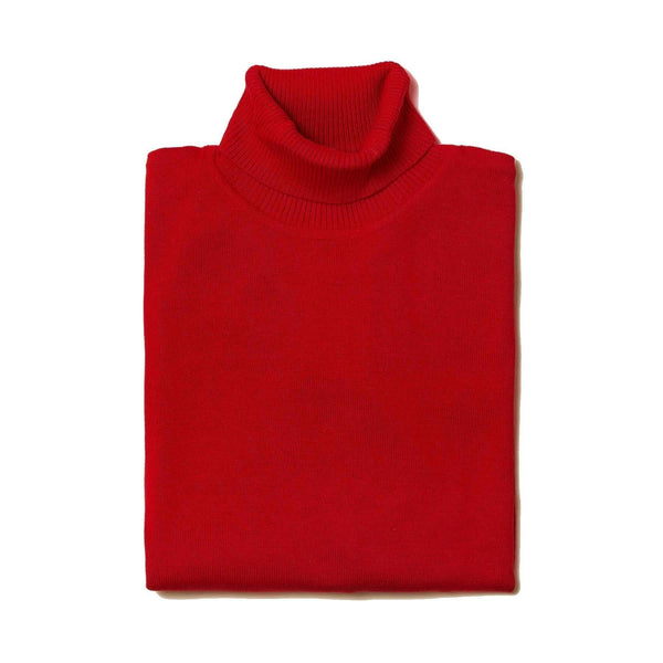 Men's Turtleneck Sweater color Red - Upscale Men's Fashion