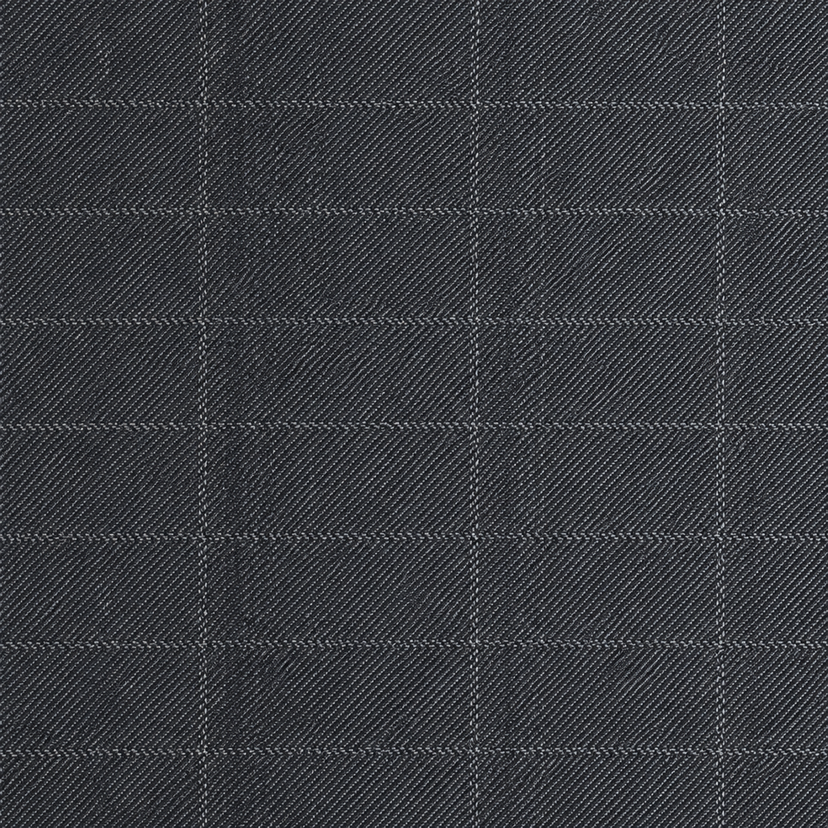 Men’s Black Regular Fit Glen Plaid 3-Piece Suit – Cortona Collection