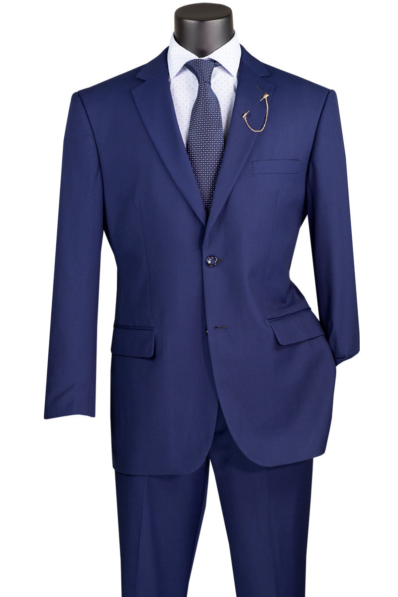 Suit - Blue Regular Fit Two Piece Suit