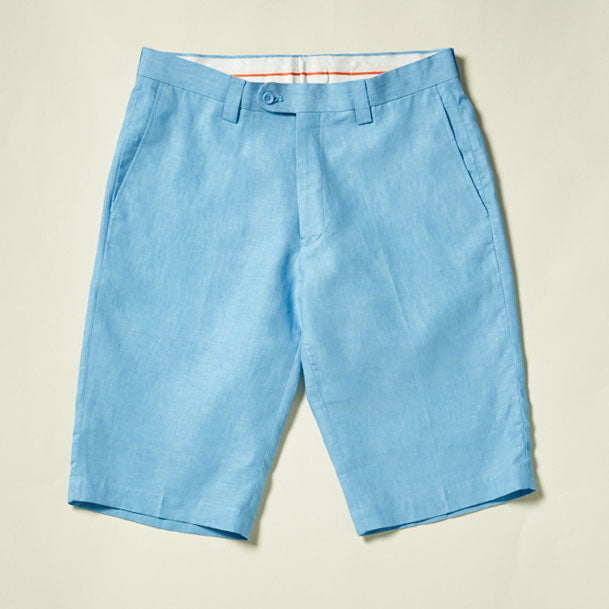 Premium Linen Flat Front Short