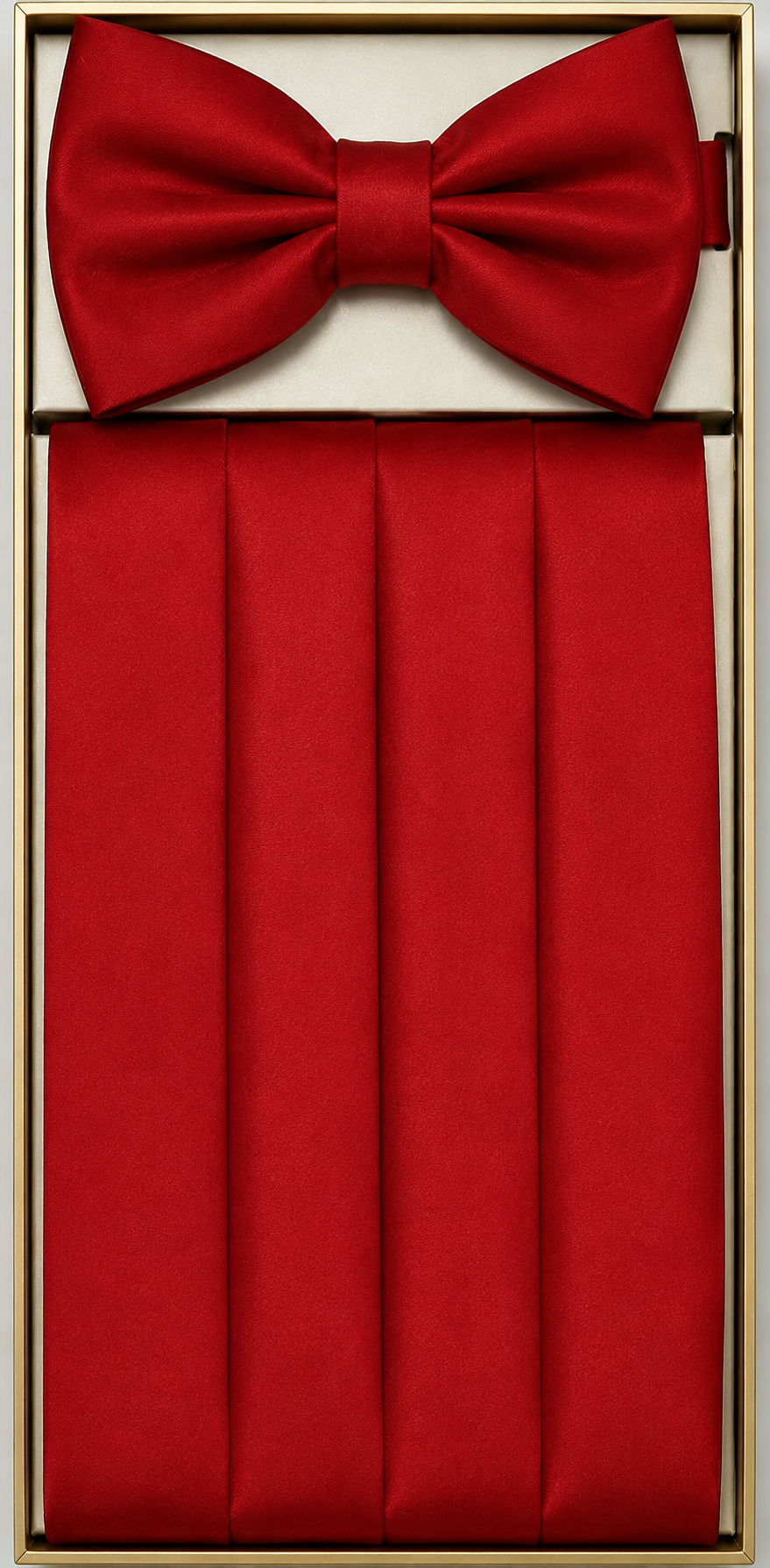 Satin Cummerbund & Bow Tie Set for Men