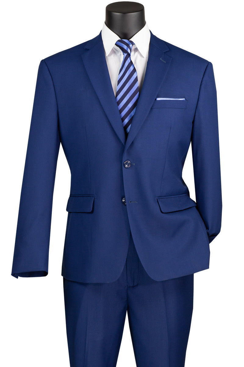 Suit - Twilight Blue Regular Fit Two Piece Suit