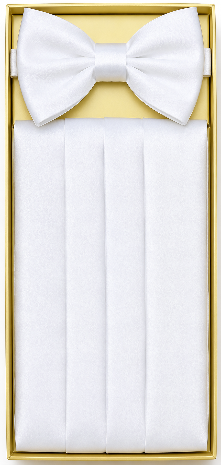 Satin Cummerbund & Bow Tie Set for Men