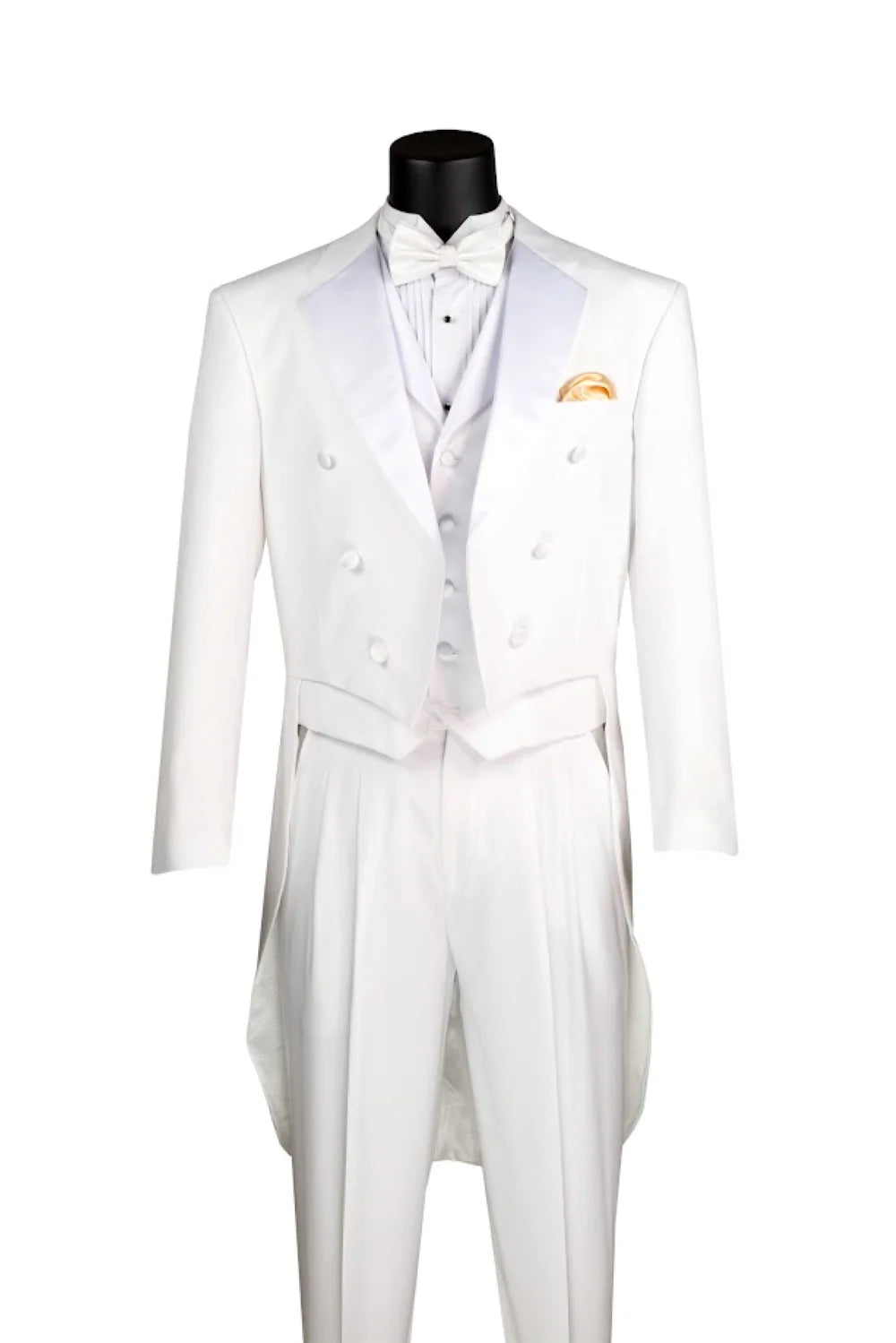 White Tails Tuxedo 3-Piece Regular Fit Suit – Maestro Collection