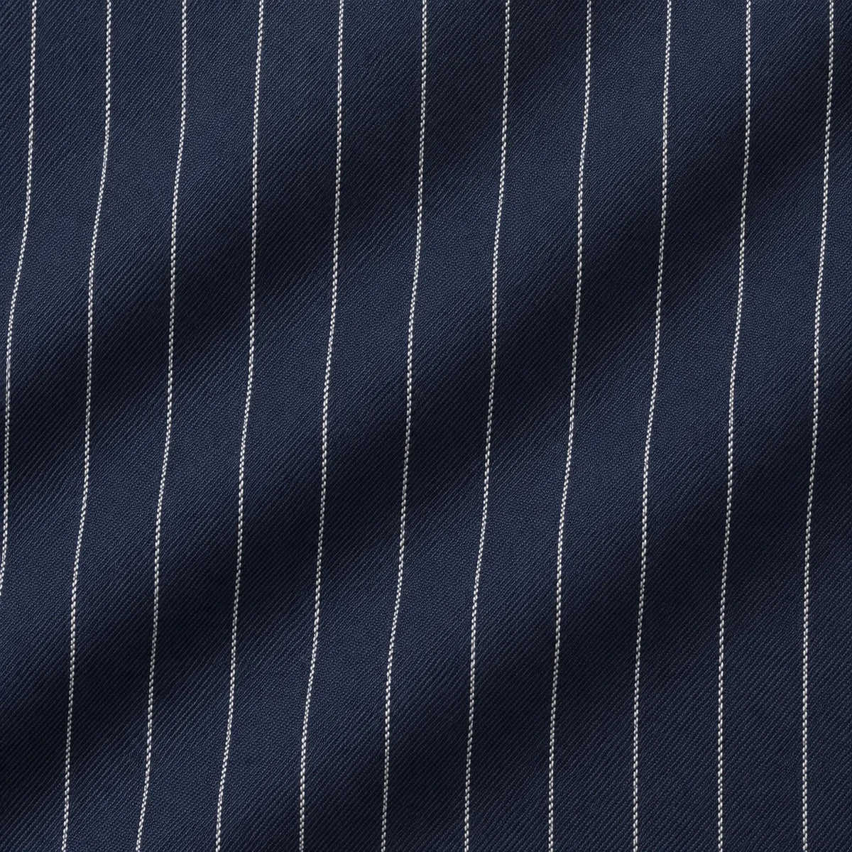 Navy Pinstripe Regular Fit Double-Breasted Suit – Banker Collection - Upscale Men's Fashion