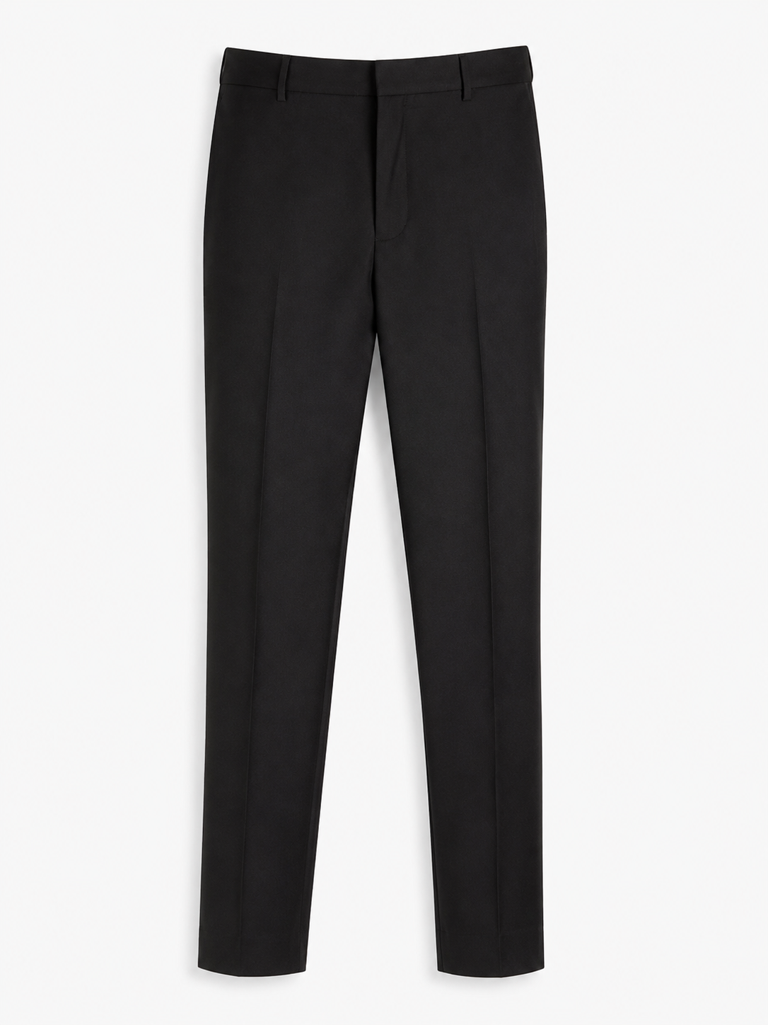 Black Tuxedo Pants with Adjustable Waist & Satin Stripe