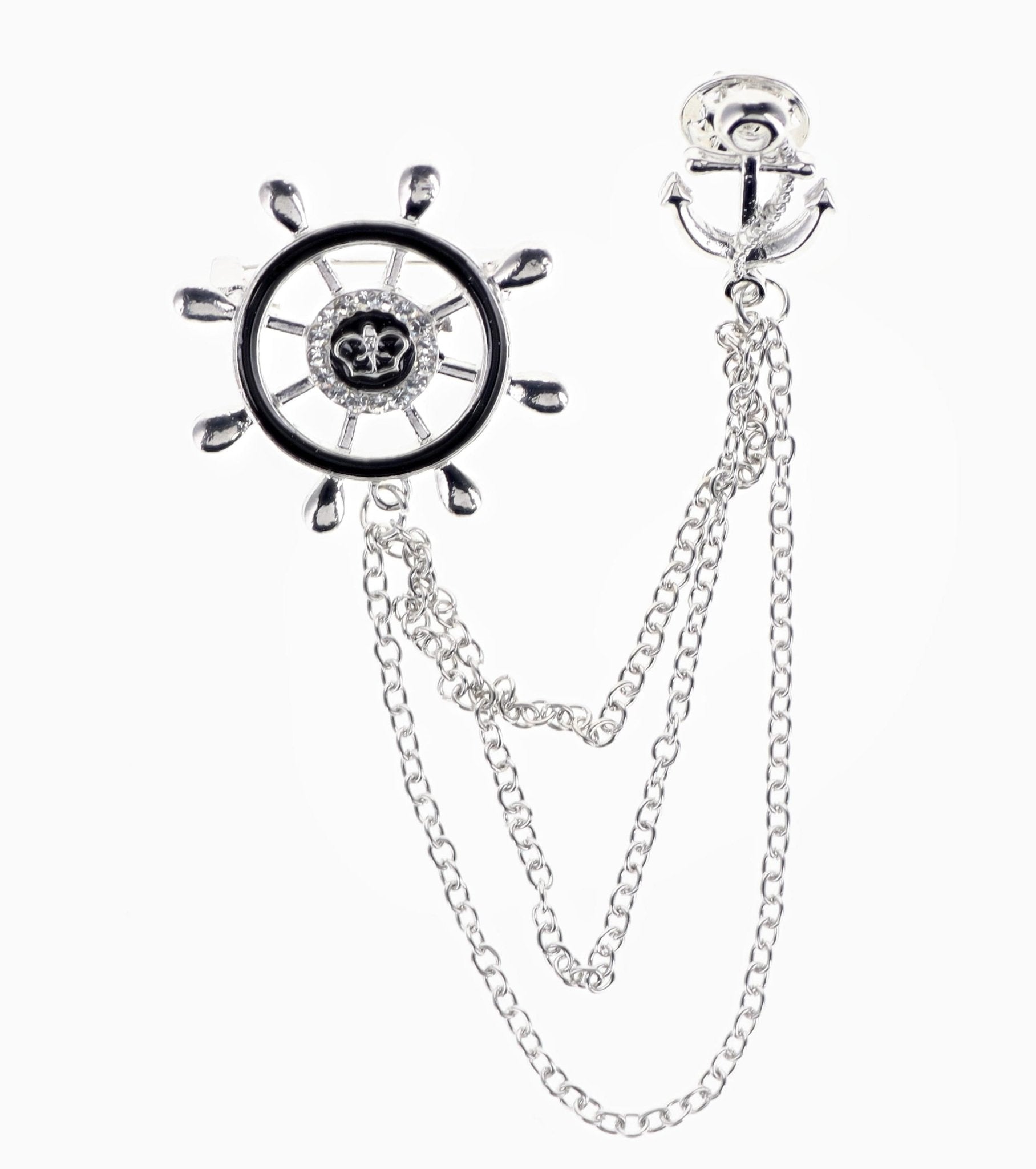 Vittorio Vico Men's Design Brooch in Gift Box