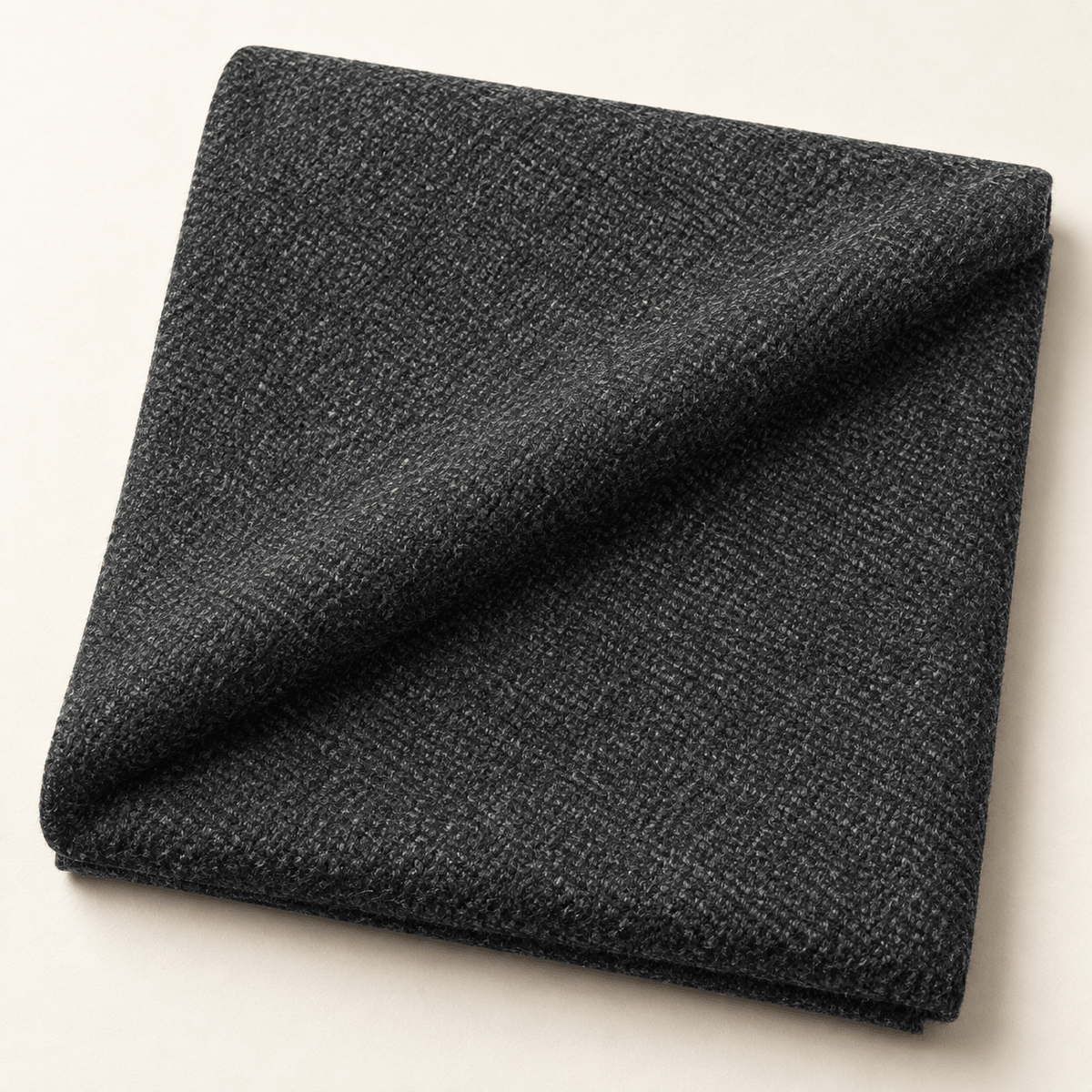 Men's Charcoal 38" Knee-Length Wool-Blend Topcoat – Nordic Collection - Upscale Men's Fashion