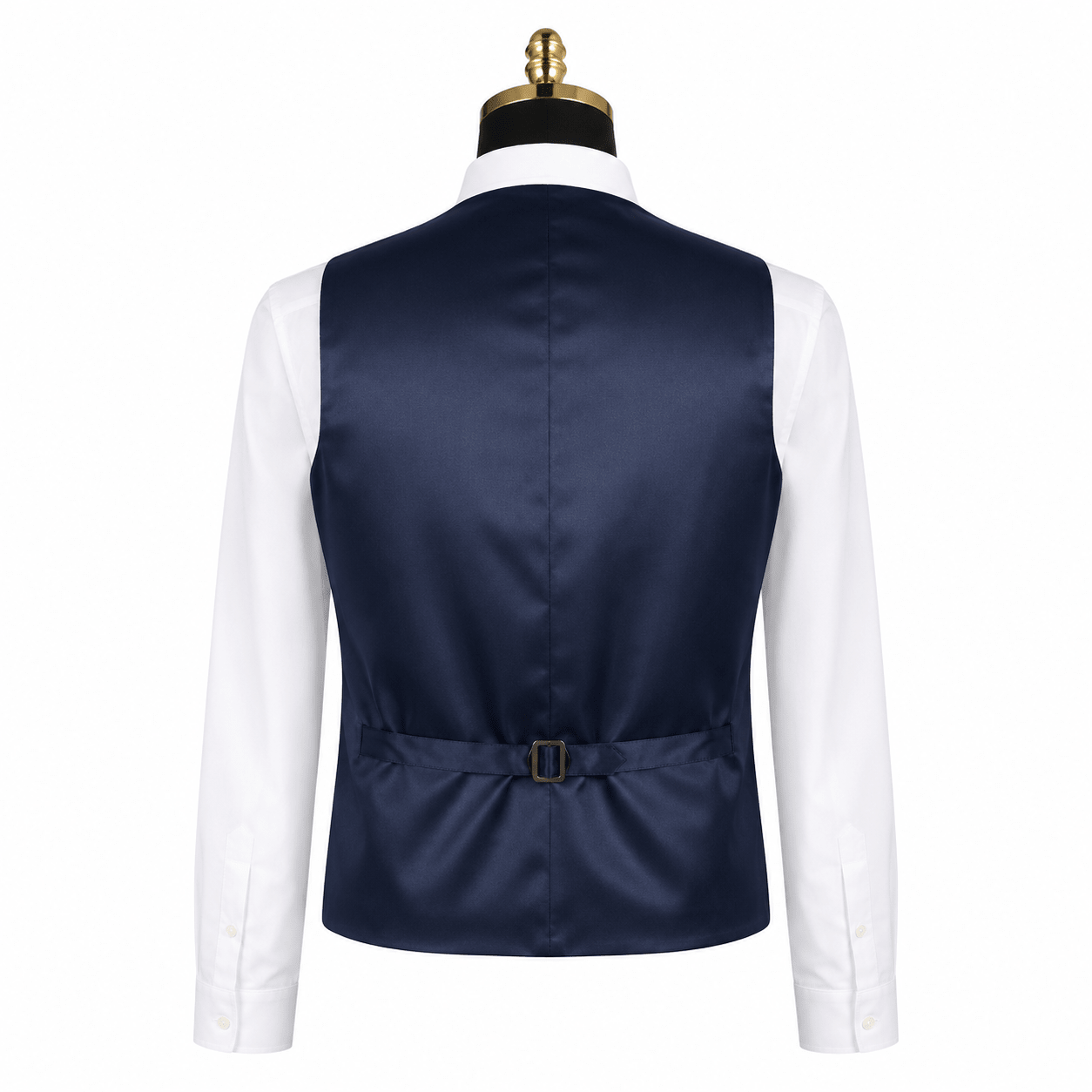 Ferera Collection Men's Navy Modern Fit Suit Vest - Upscale Men's Fashion