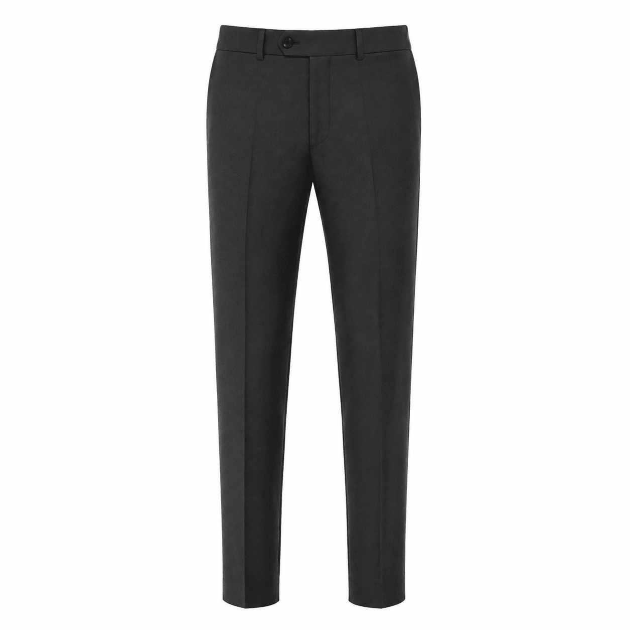 Ferera Collection Men's Dark Gray Slim Fit Suit Pants - Upscale Men's Fashion