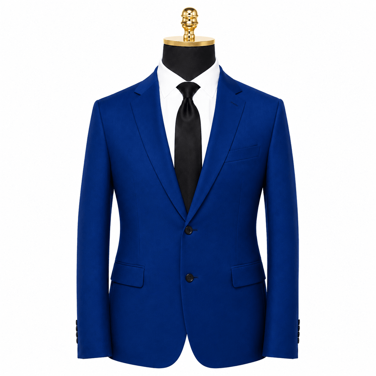 Ferera Collection Men's French Blue Slim Fit Suit Jacket - Upscale Men's Fashion