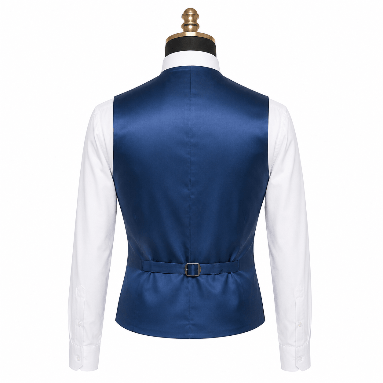 Ferera Collection Men's French Blue Slim Fit Suit Vest - Upscale Men's Fashion