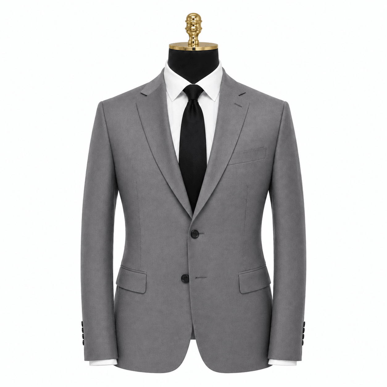 Ferera Collection Men's Light Gray Slim Fit Suit Jacket - Upscale Men's Fashion