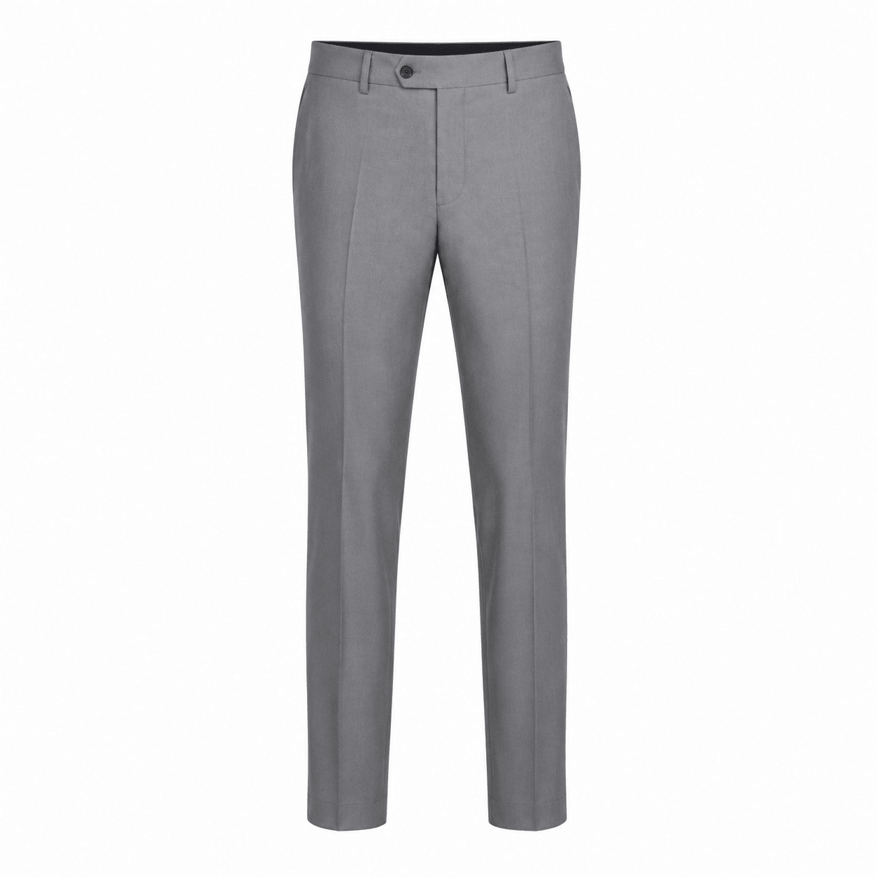 Ferera Collection Men's Light Gray Slim Fit Suit Pants - Upscale Men's Fashion